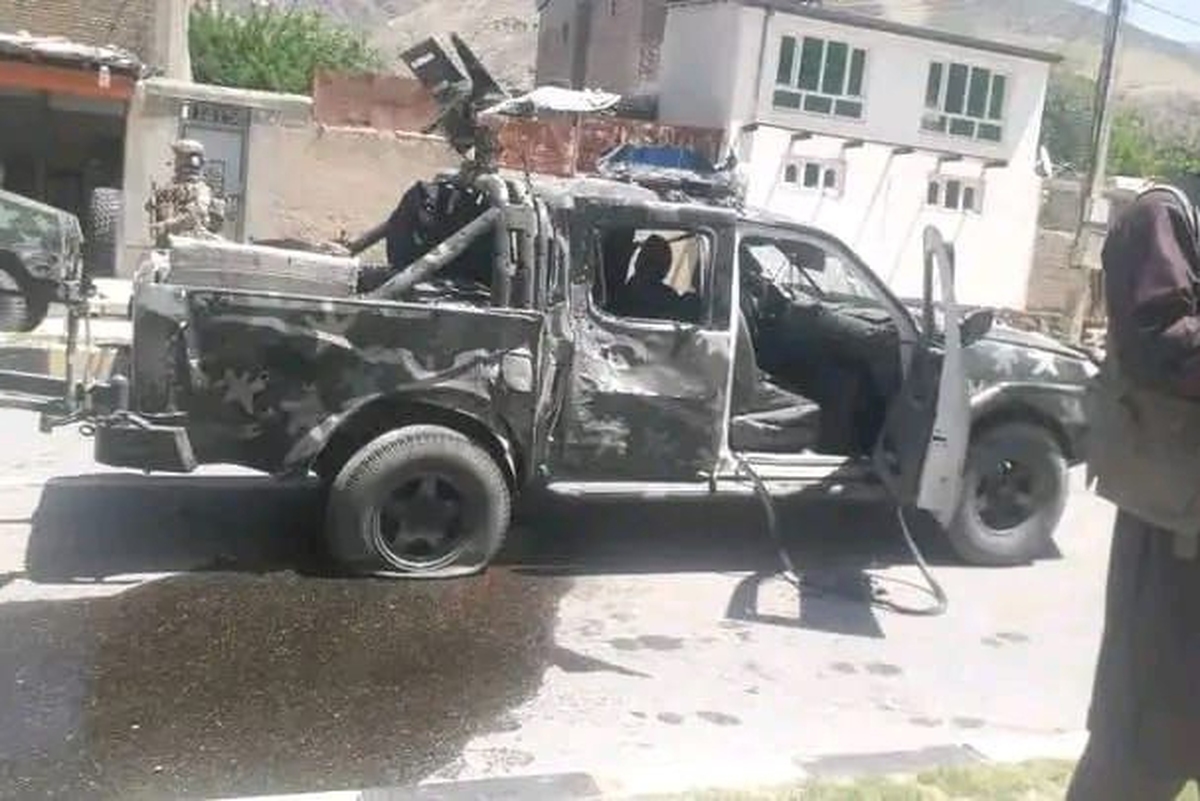 ۷ نیروی طالبان در انفجار بدخشان کشته شدند