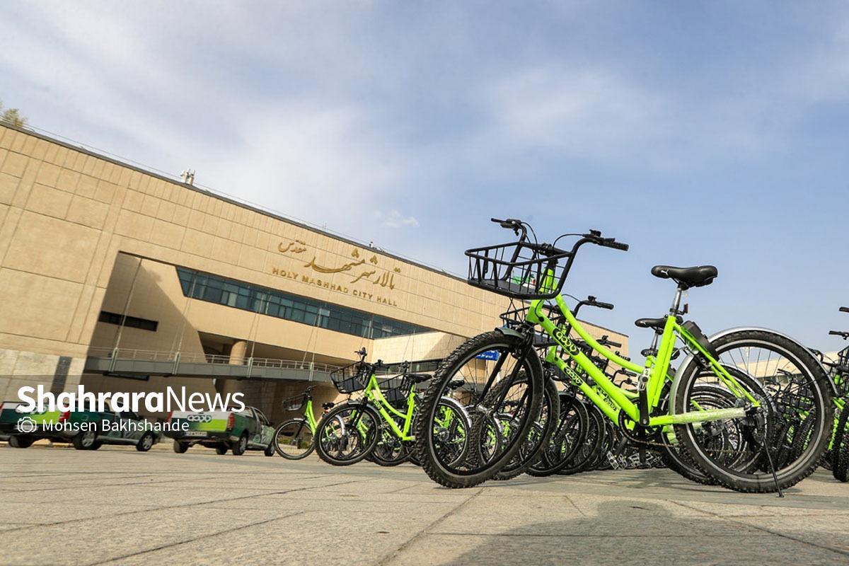 افزایش ۵/۵ برابری دوچرخه‌های اشتراکی در مشهد