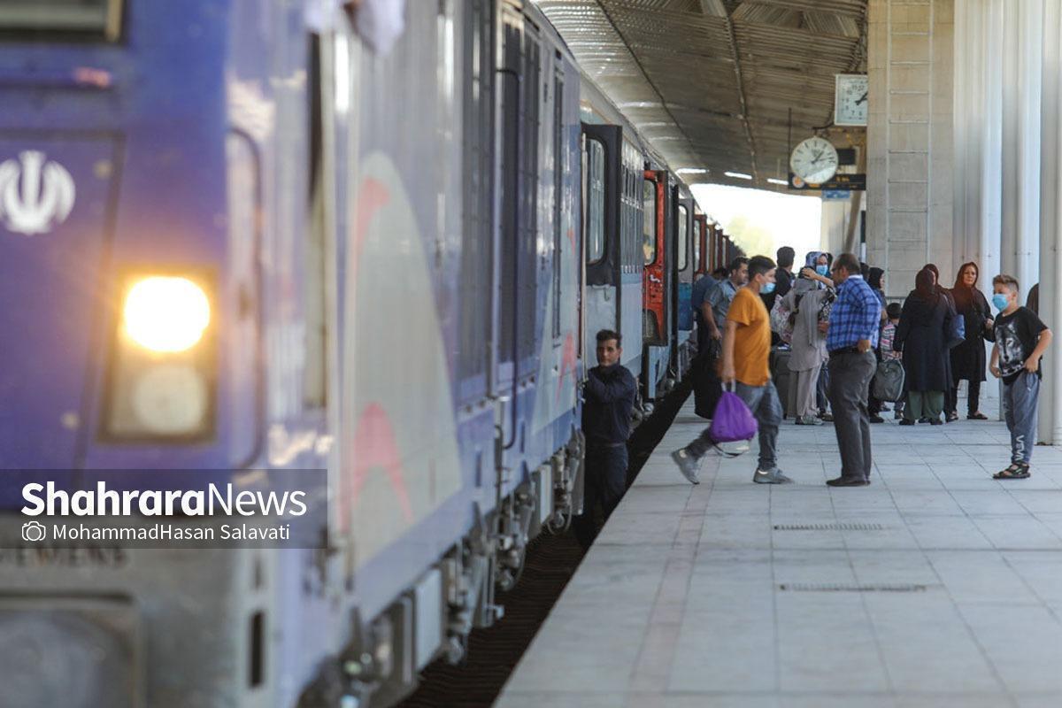 راه‌آهن مشهد: مسافران زمان‌بندی برای رسیدن به ایستگاه راه‌آهن را در نظر بگیرند (۲۰ اردیبهشت ۱۴۰۳)