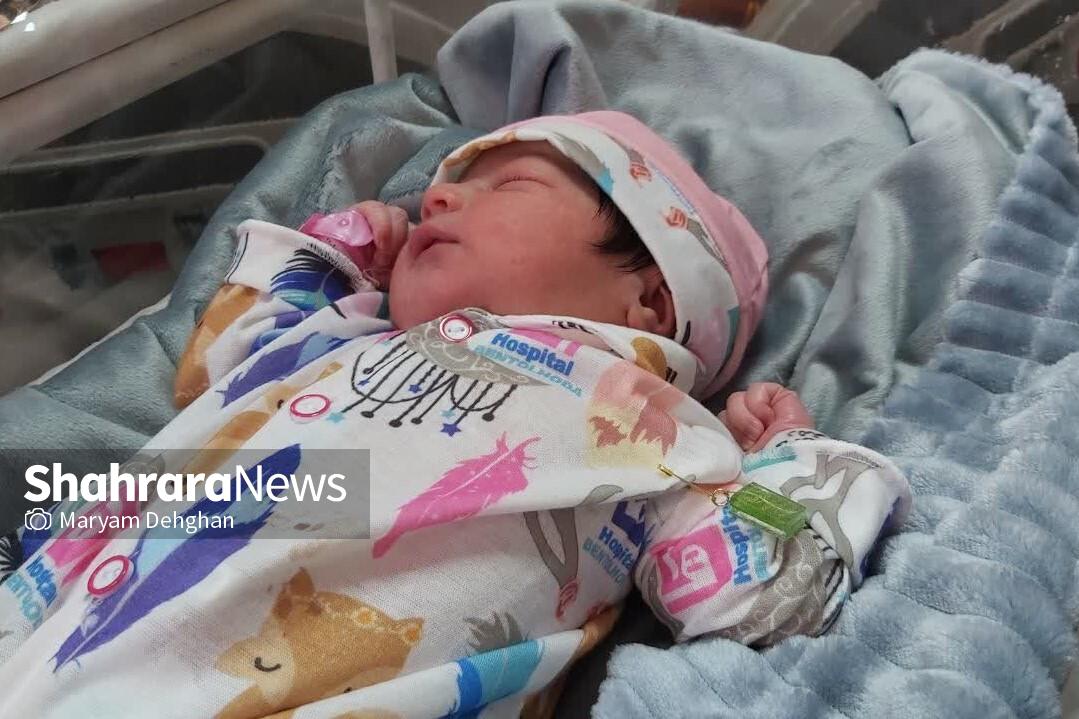 بازدید بانوان خادم از بیمارستان بنت الهدی در روز ولادت حضرت معصومه(س)