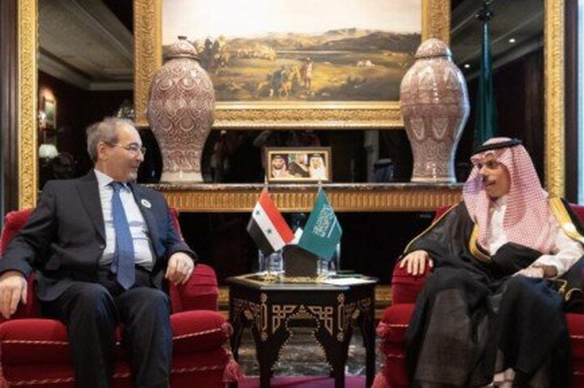 وزرای خارجه سوریه و عربستان در منامه دیدار کردند