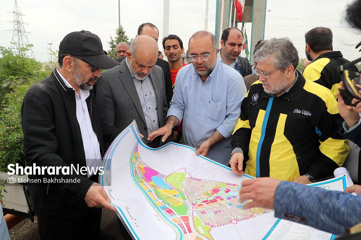 تصاویر حضور وزیر کشور در مناطق سیل زده مشهد (۲۷ اردیبهشت ۱۴۰۳)
