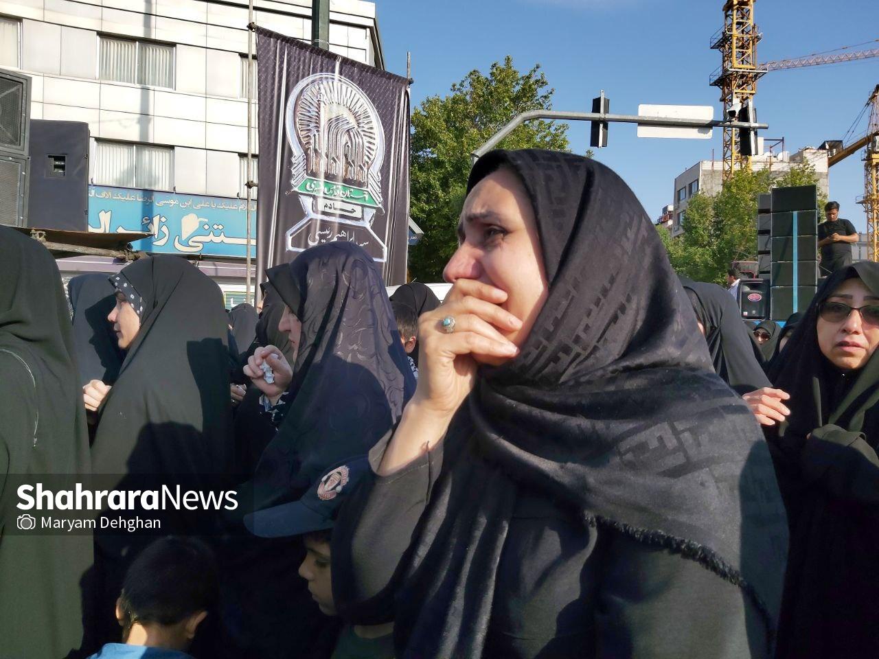 تجمع بانوان مشهدی در مراسم شهید جمهور