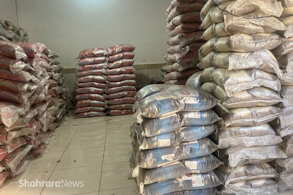 کشف بیش از ۷ تن برنج تقلبی در مشهد (۶ اردیبهشت ۱۴۰۳)