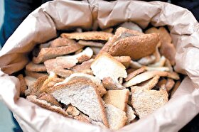 کشف بیش از یک تن نان خشک درمشهد (۹ اردیبهشت ۱۴۰۳)