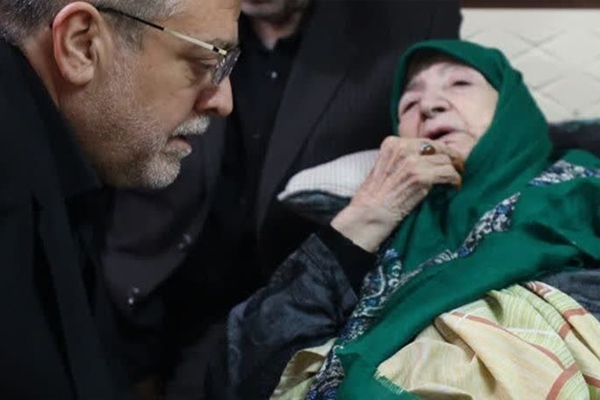 شهردار مشهد به دیدار مادر شهیدجمهور حضرت آیت‌الله رئیسی رفت