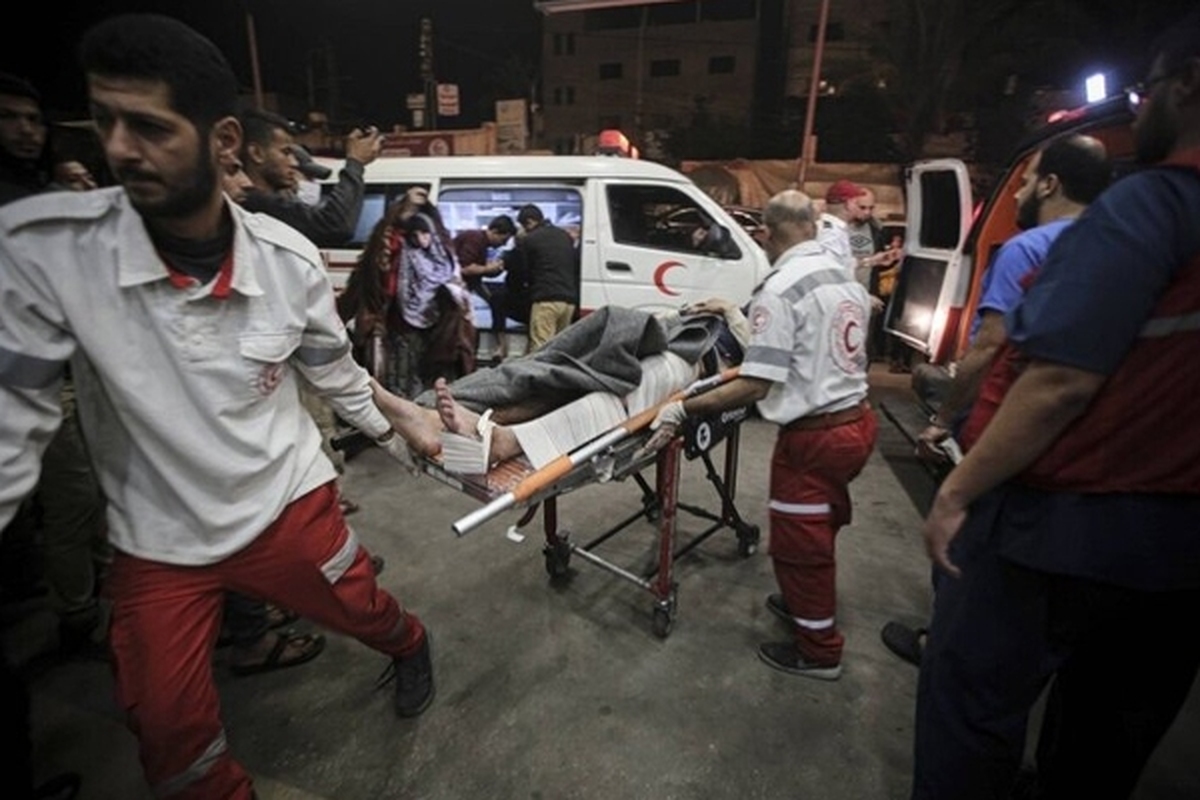 حمله عامدانه صهیونیست‌ها به آمبولانس‌ها | رفح آماج حملات اشغالگران