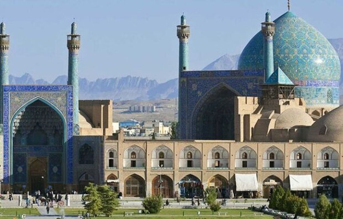 ویدئو| اولین تصاویر از گنبد مسجد امام اصفهان پس مرمت