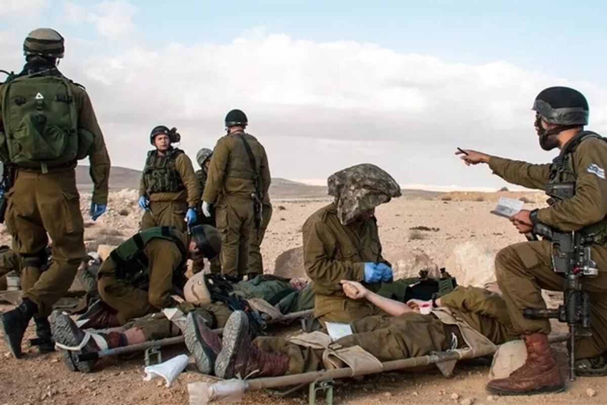 زخمی شدن ۱۷ نظامی صهیونیست در نوار غزه | انهدام تانک مرکاوا و شلیک به بالگرد اسرائیلی