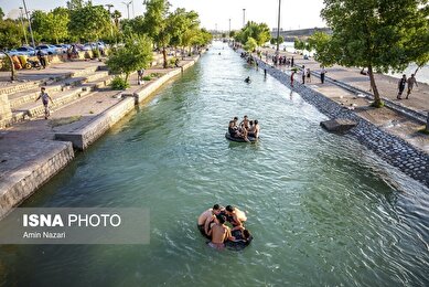 عکس‌هایی از شنا در علی کله دزفول - استان خوزستان