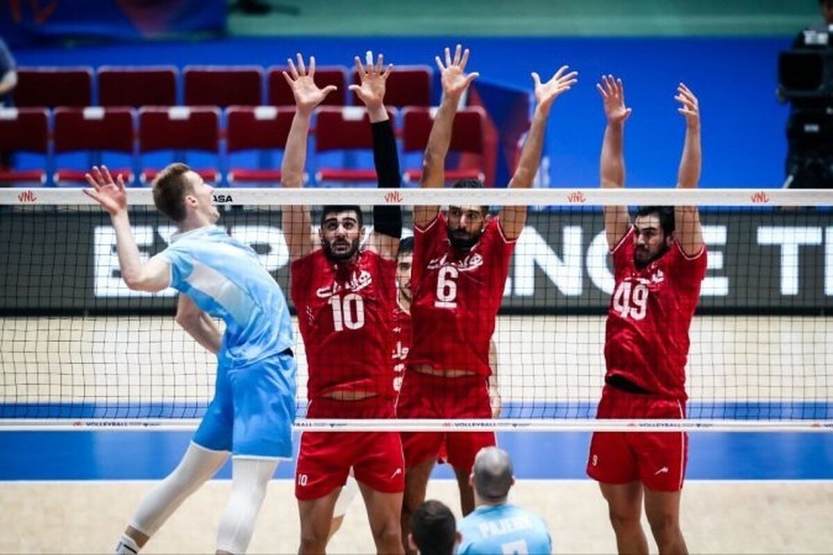 تاریخ و ساعت بازی تیم ملی ایران و صربستان در لیگ ملت‌های والیبال | اولین محک جدی پائز