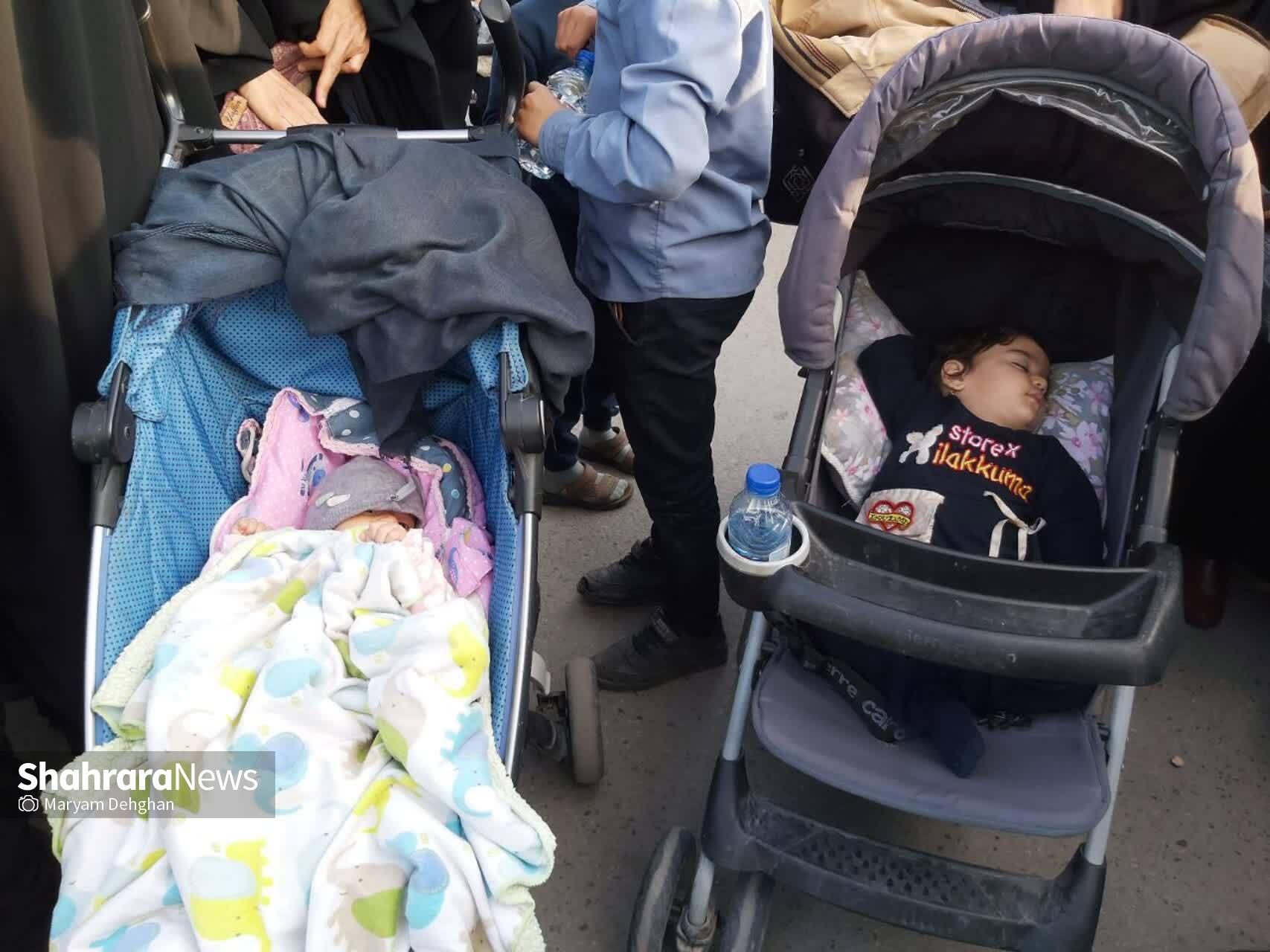 تجمع بانوان مشهدی در مراسم شهید جمهور