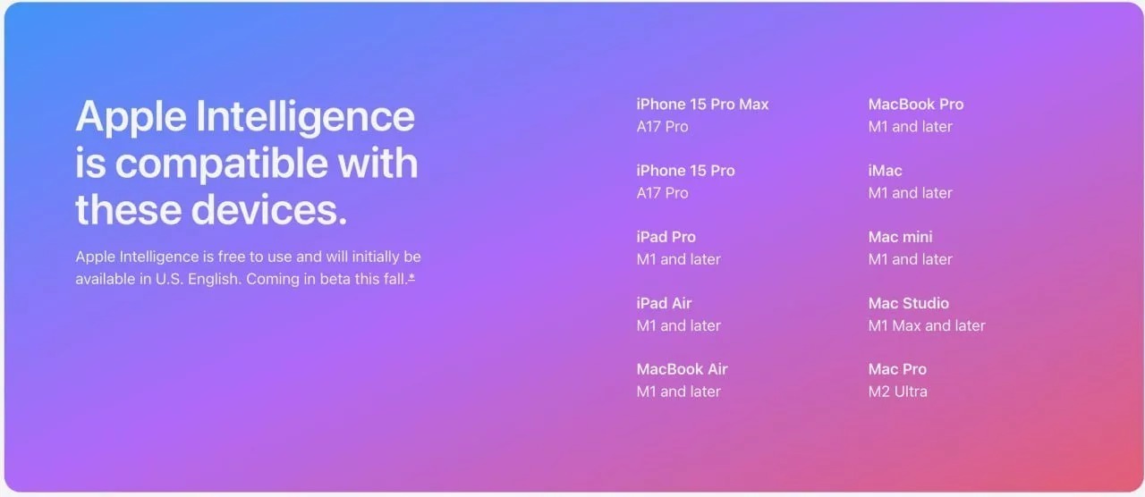 معرفی ویژگی‌های Apple Intelligence، هوش مصنوعی شرکت اپل