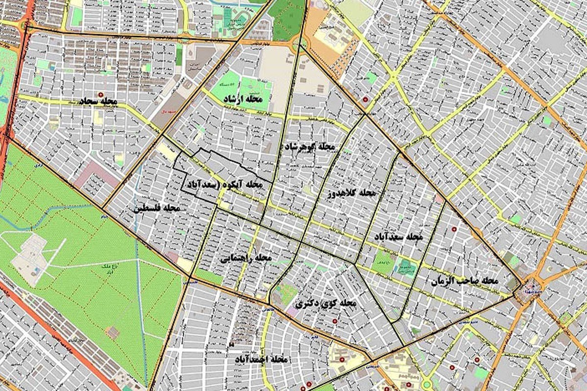 انجام مطالعات بازتنظیمی شهری برای محدوده پزشکان خیابان احمدآباد مشهد