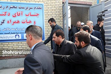 عکس‌هایی از مراسم افتتاح بزرگترین تصفیه‌خانه فاضلاب پیشرفته کشور در مشهد