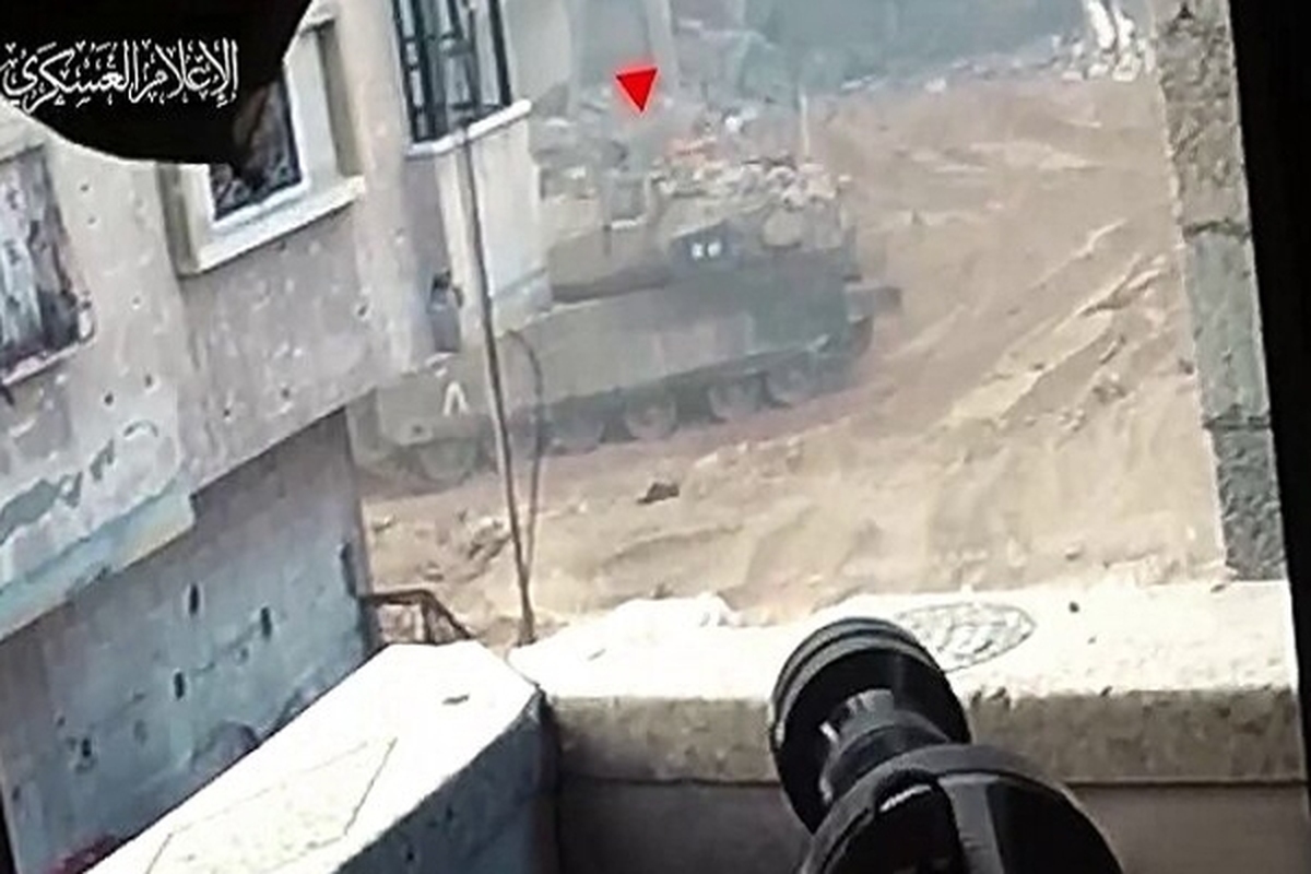 حمله قسام به اشغالگران در محور نتساریم با موشک‌های رجوم + فیلم