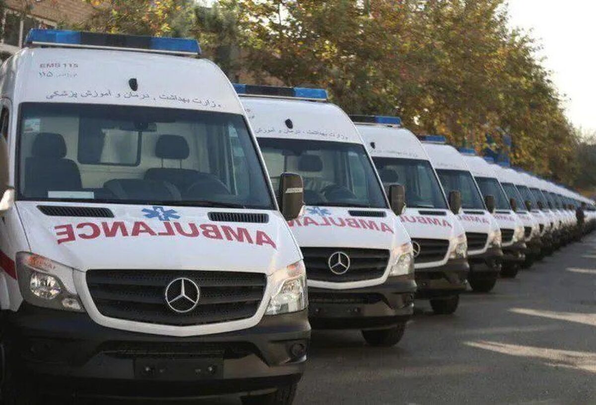 استقرار ۸۰ آمبولانس در مسیر مراسم خاکسپاری رئیس جمهور در مشهد