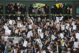 قهرمانان نامرئی | تصویری از خدمات پاکبانان مشهد در مراسم تشییع پیکر رئیس جمهور شهید آیت الله رئیسی