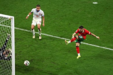 گزارش تصویری بازی تیم‌های فوتبال پرتغال و جمهوری چک در یورو۲۰۲۴