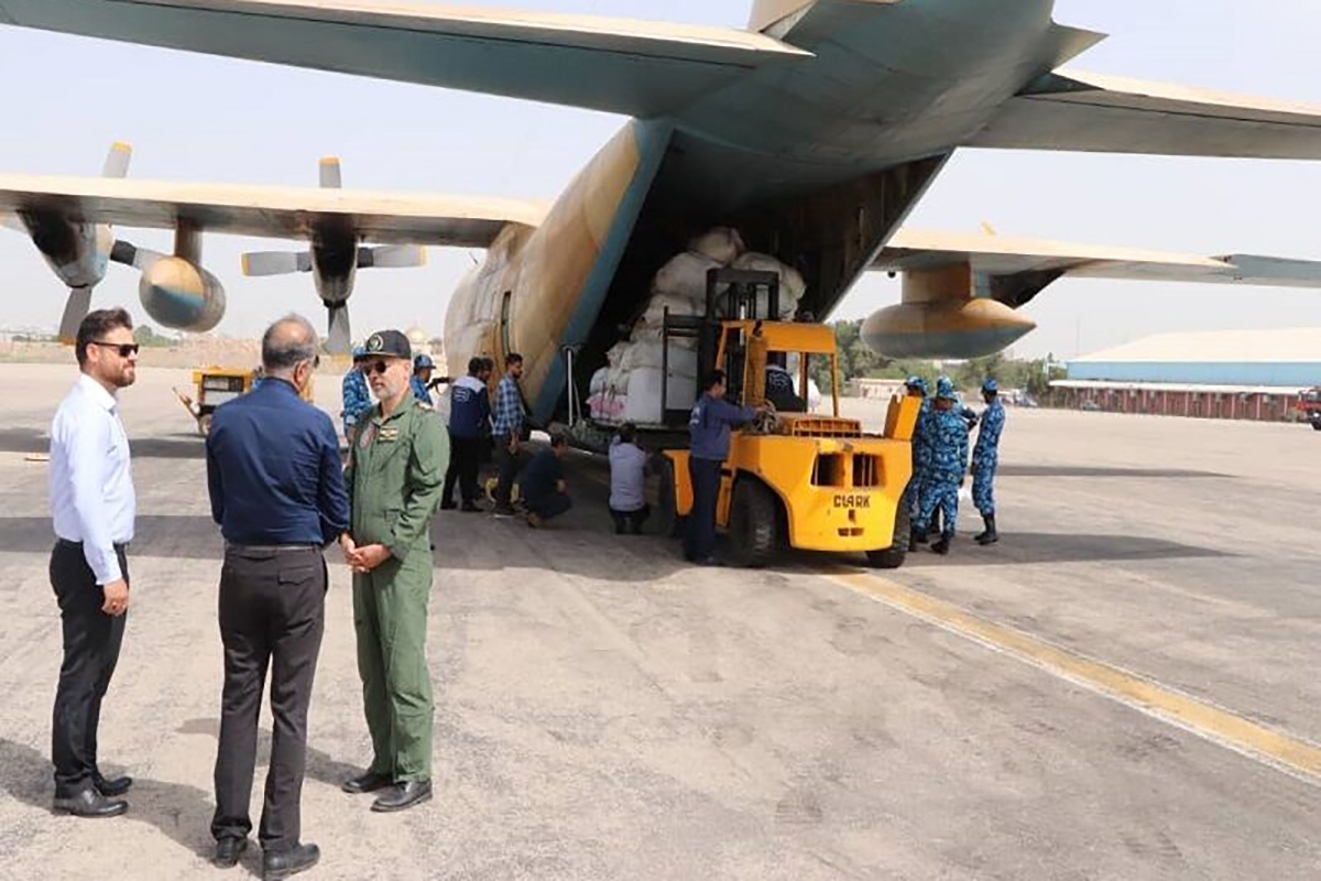 دومین هواپیمای کمک‌های بشردوستانه ایران به افغانستان اعزام شد