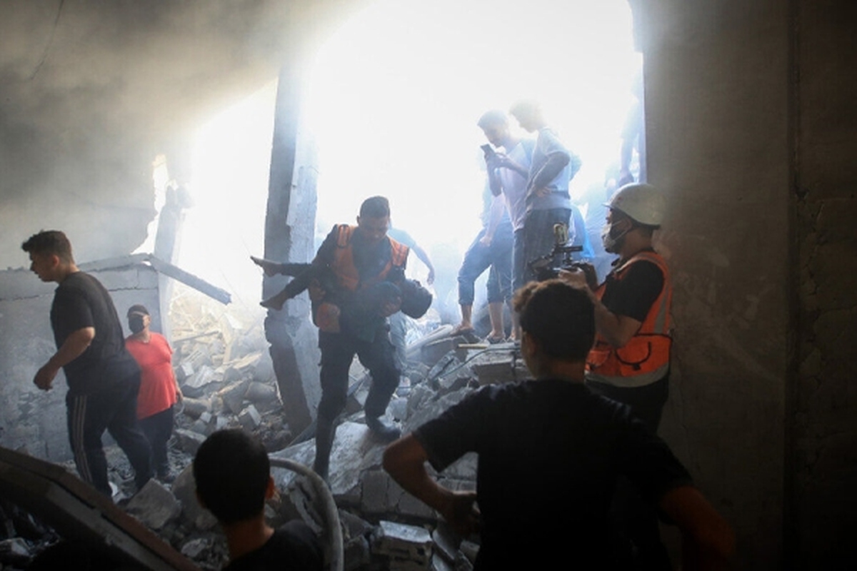 شهادت ۶ فلسطینی در بمباران جنوب غزه (۶ خرداد ۱۴۰۳)