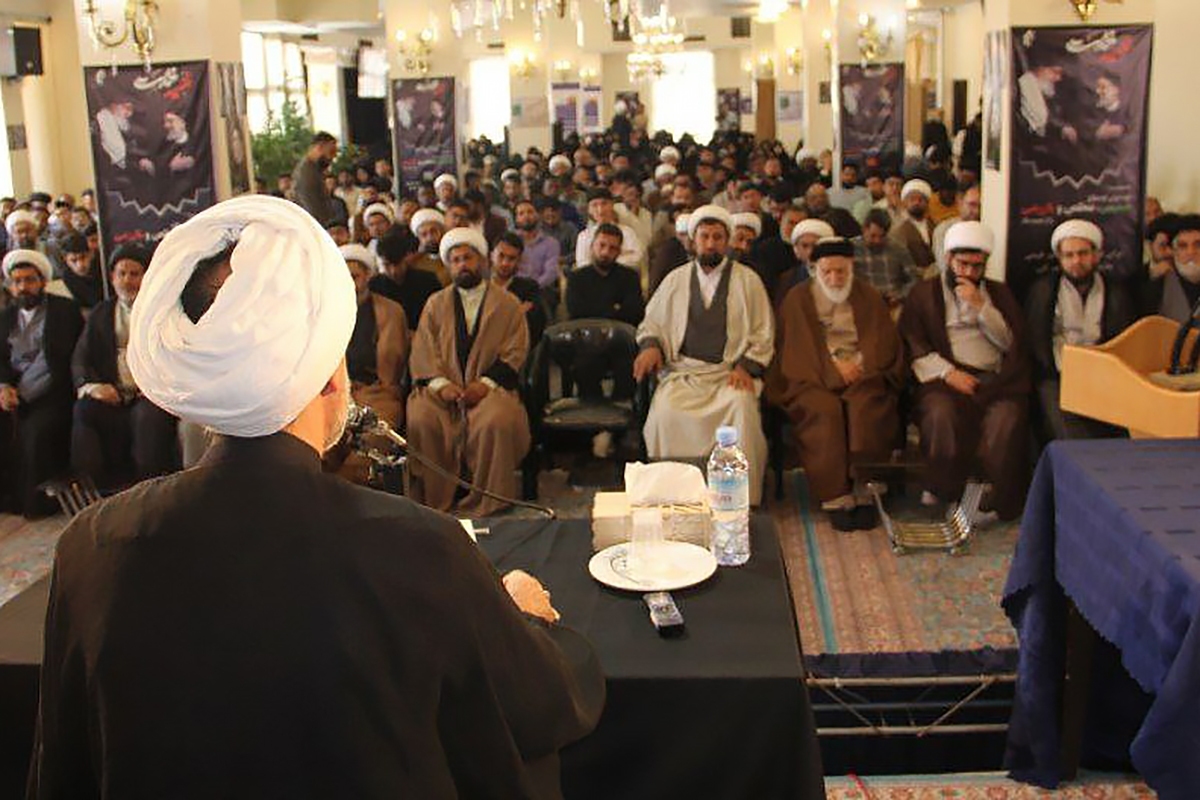 مراسم بزرگداشت شهدای خدمت با حضور جمعی از طلاب جهان اسلام در مشهد برگزار شد