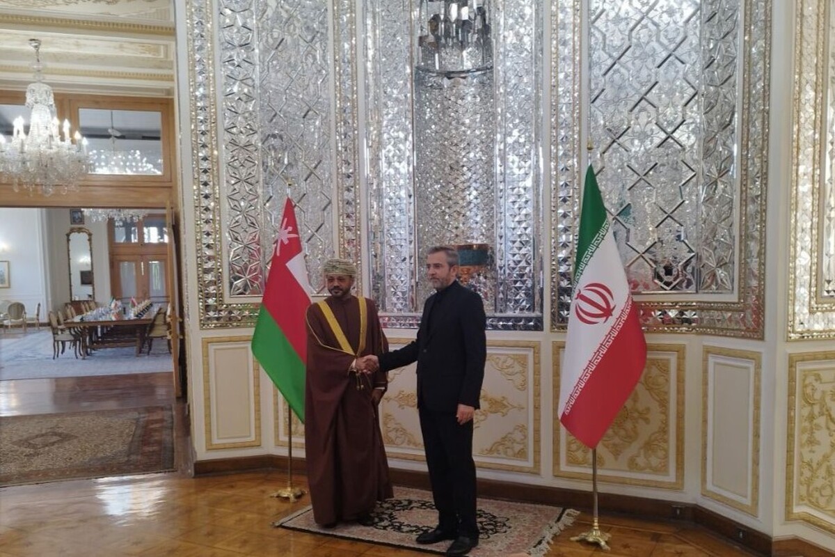 وزیر امور خارجه عمان با علی باقری دیدار کرد