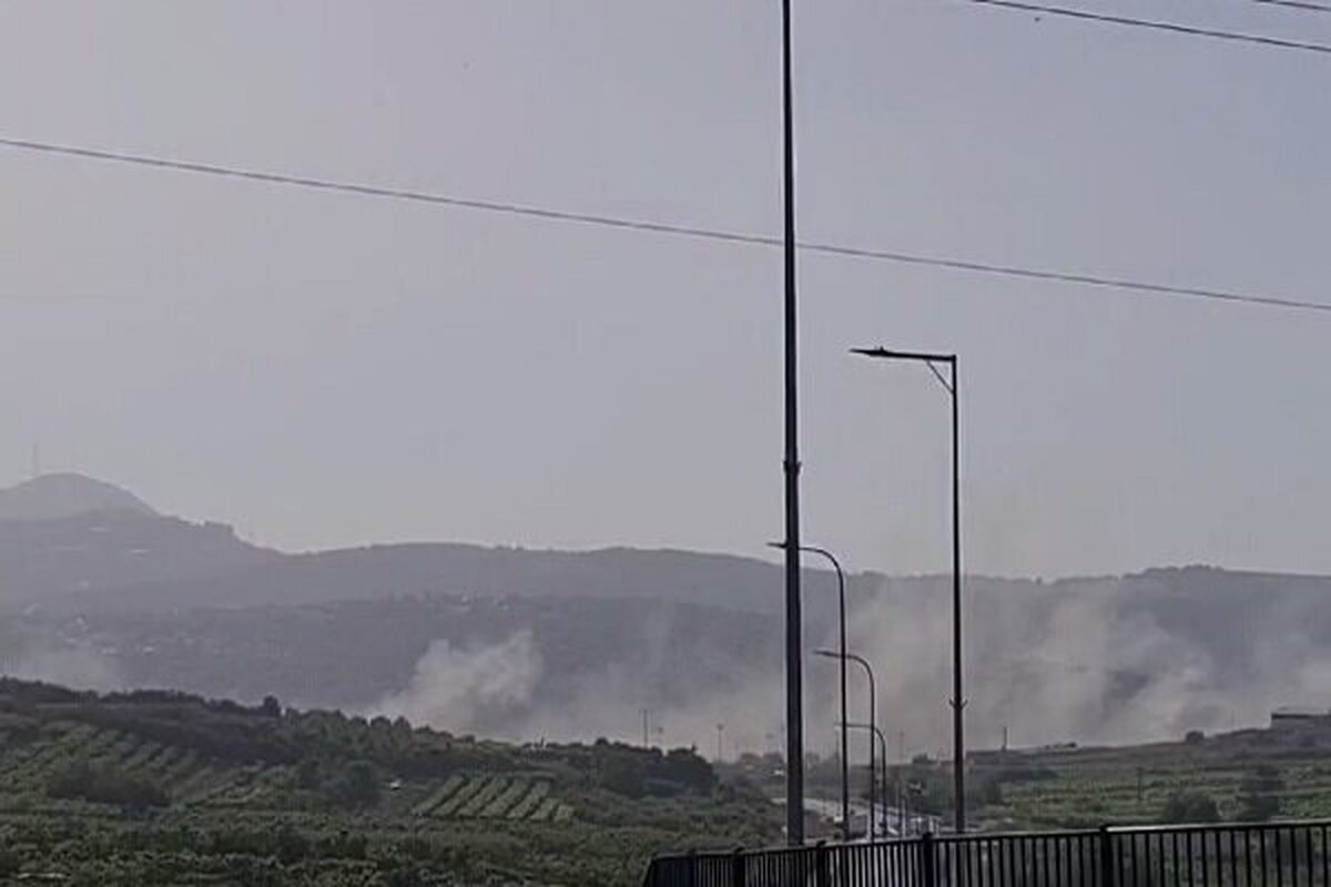 حمله موشکی سنگین از سمت لبنان به منطقه اشغالی «میرون»