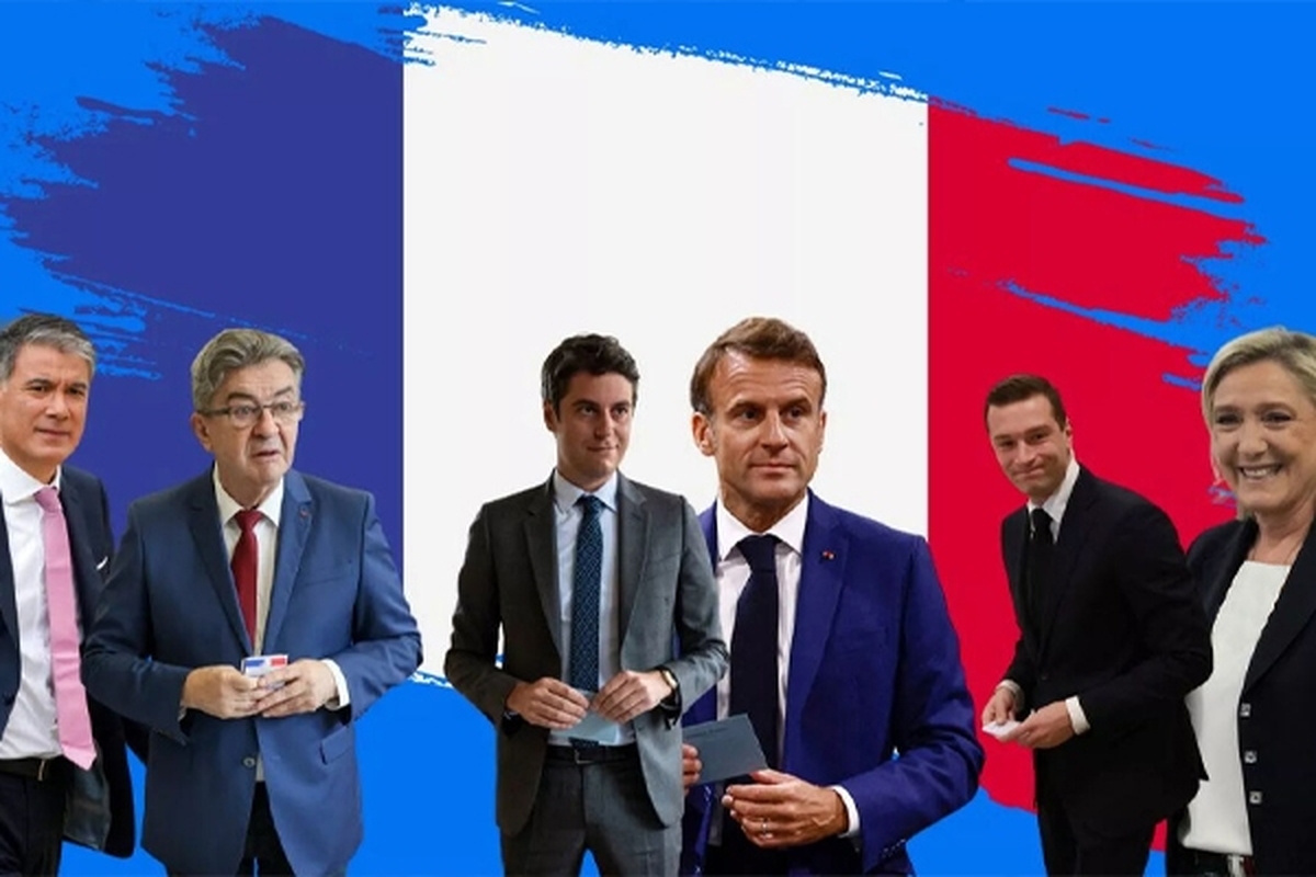 اعلام نتایج اولیه انتخابات پارلمانی فرانسه | حزب لوپن، مکرون را شکست داد