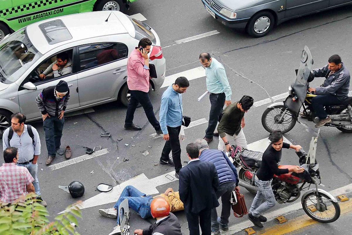 وقوع روزانه ۱۴ تصادف موتورسیکلت در مشهد | تردد ۴۰۰ هزار موتورسیکلت در شهر