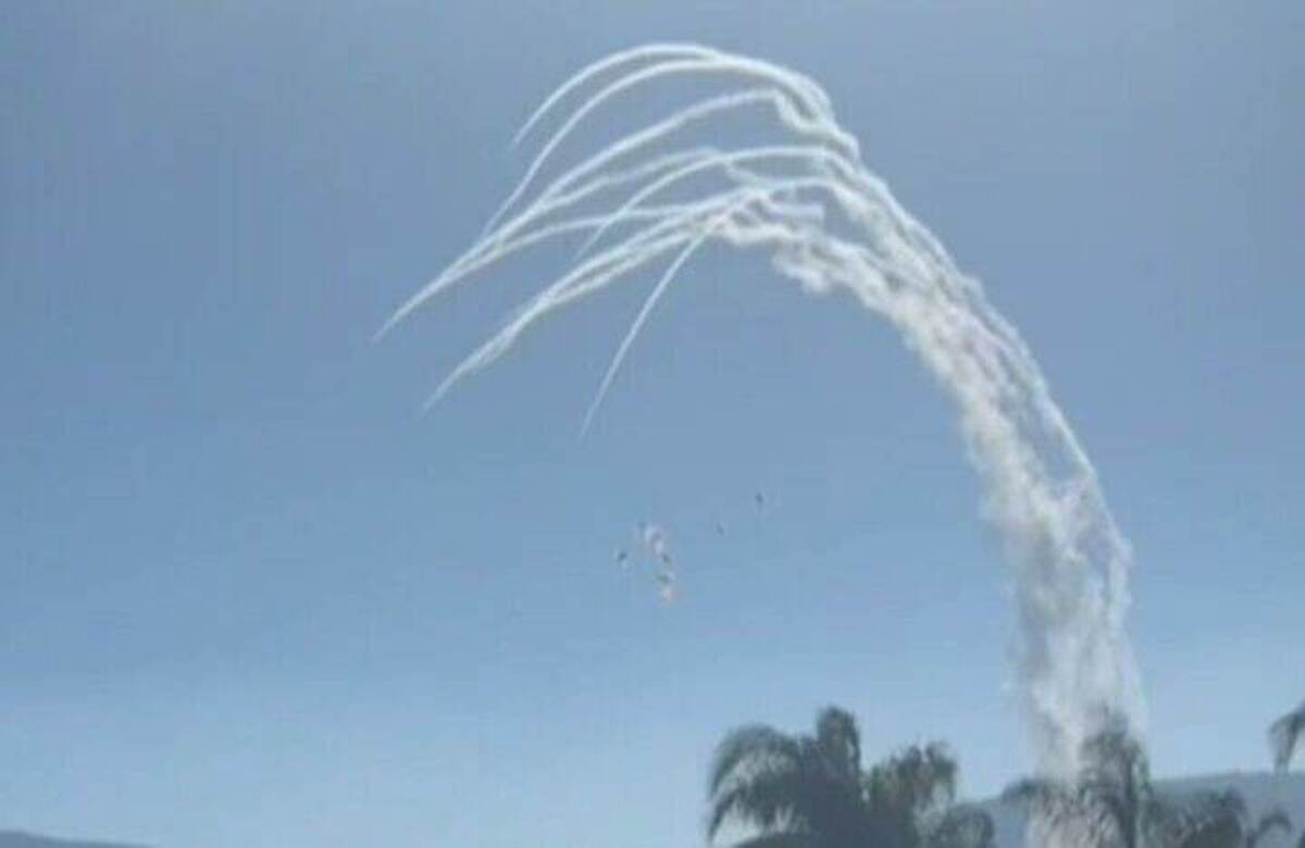 حمله راکتی حزب‌الله به شمال فلسطین اشغالی + فیلم (۱۲ تیر ۱۴۰۳)
