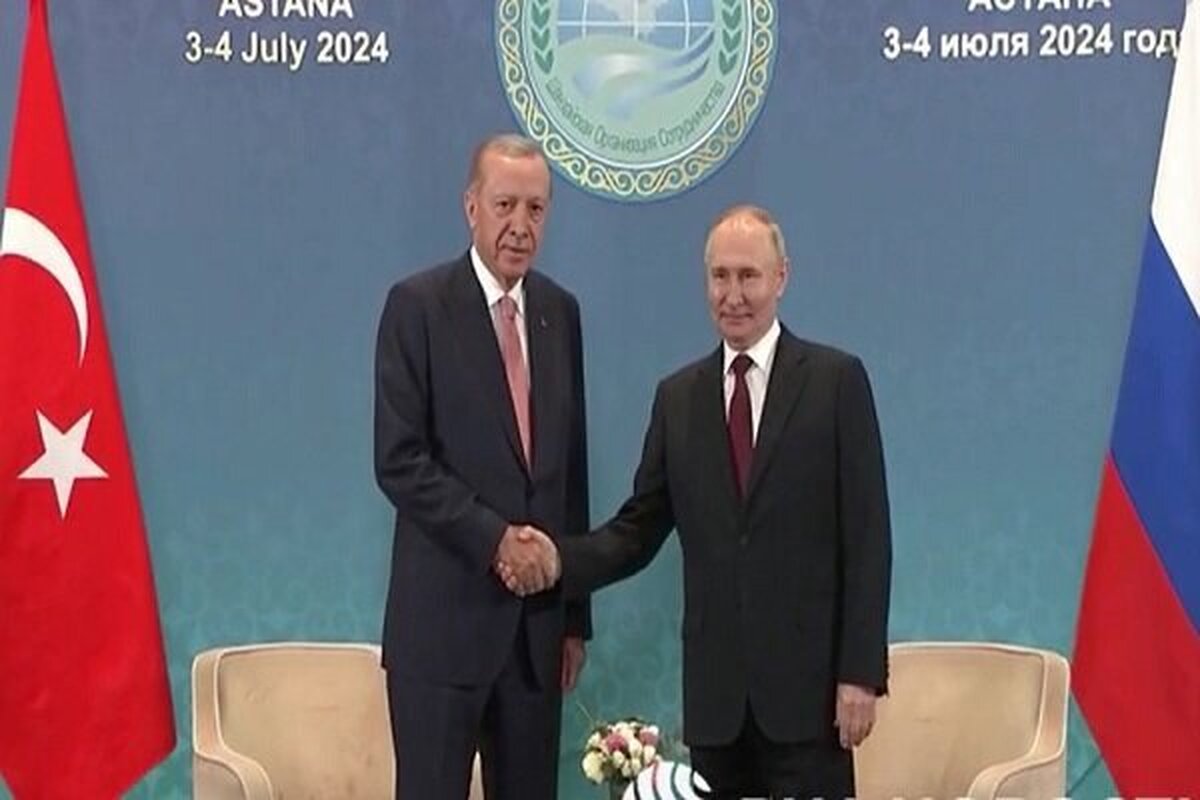 پوتین و اردوغان دیدار کردند+ فیلم (۱۳ تیر ۱۴۰۳)