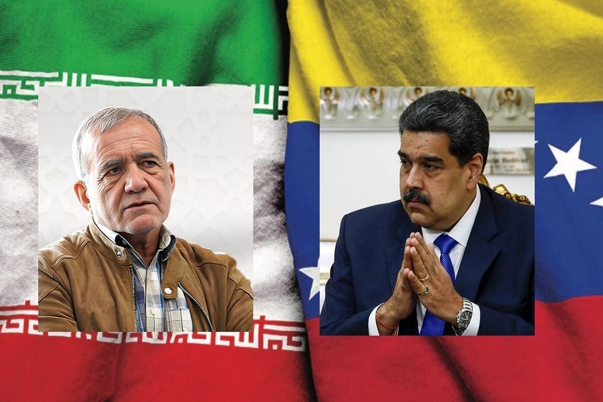 مادورو و پزشکیان بر ادامه همکاری‌ها میان ایران و ونزوئلا تاکید کردند