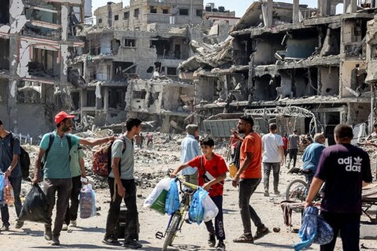سازمان ملل از کوچ بی‌هدف فلسطینی‌ها در پی حملات به شمال غزه خبر داد