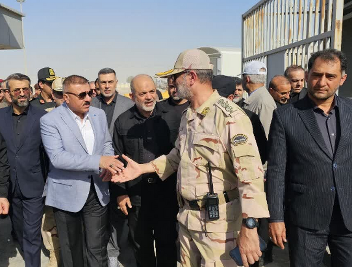 بازدید وزیران کشور ایران و عراق از پایانه مرزی شلمچه (۲۲ تیر ۱۴۰۳)