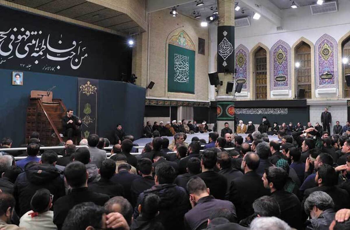 ویدئو | رابط مشهدی ناشنوایان در مراسم عزاداری حسینیه امام‌خمینی(ره)
