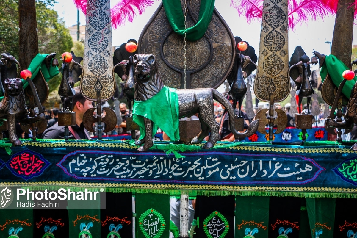 برگزاری مراسم تاسوعای حسینی و عزای حضرت عباس(ع) در شهرهای مختلف ایران