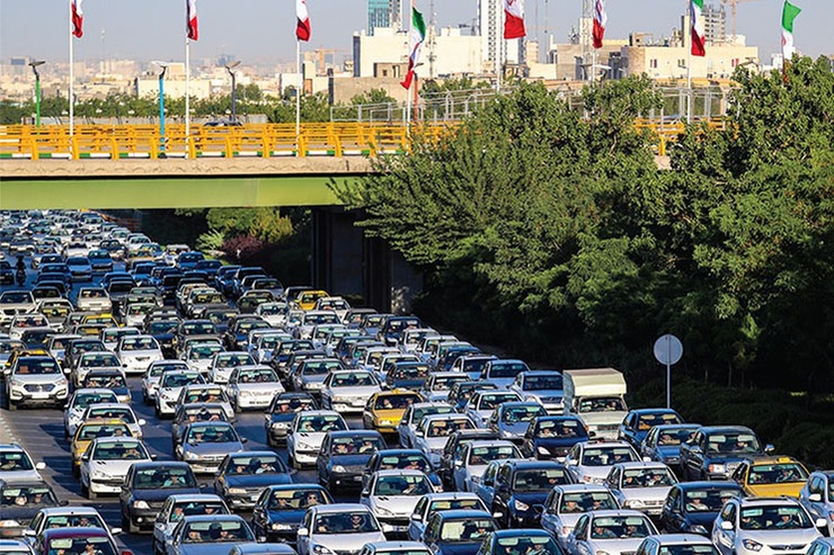 ترافیک نیمه‌سنگین در ورودی‌های مشهد (۲۶ تیر ۱۴۰۳)