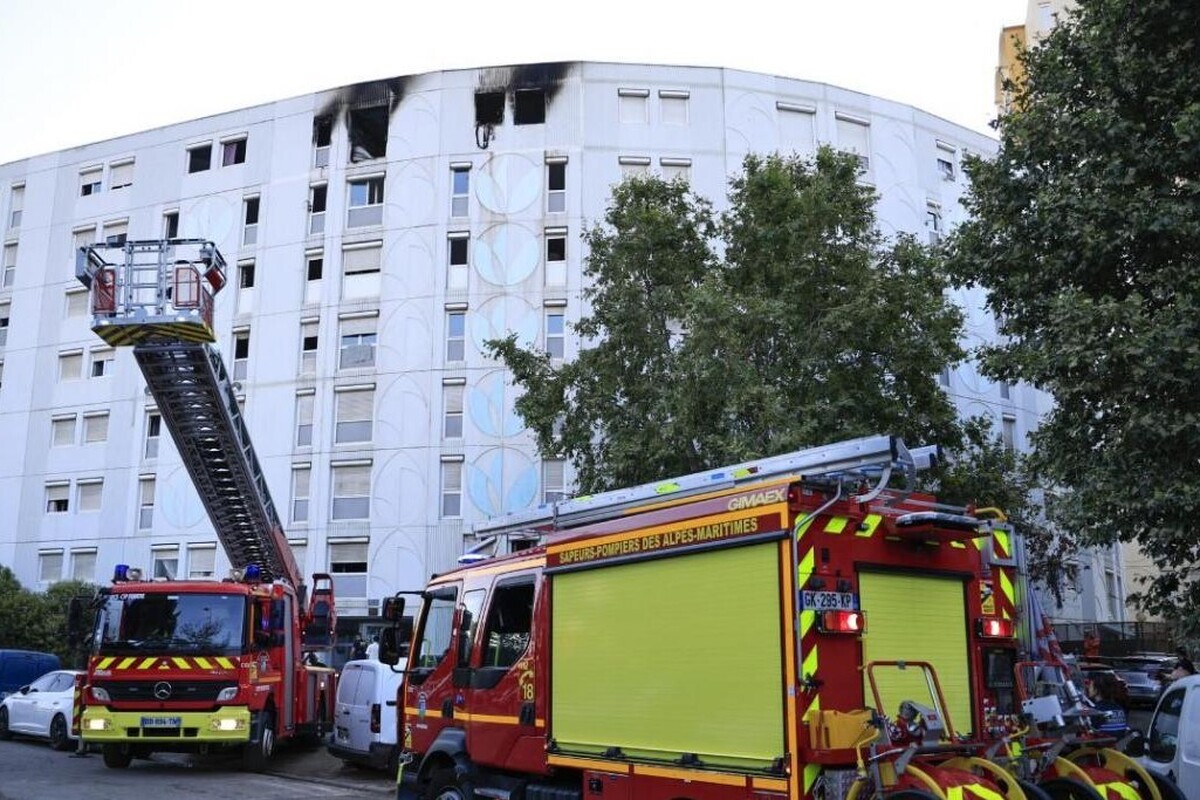 آتش سوزی مرگبار در «نیس» فرانسه (۲۸ تیر)