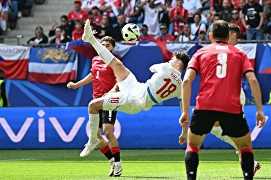 گزارش تصویری بازی تیم‌های ملی فوتبال جمهوری چک و گرجستان در یورو ۲۰۲۴