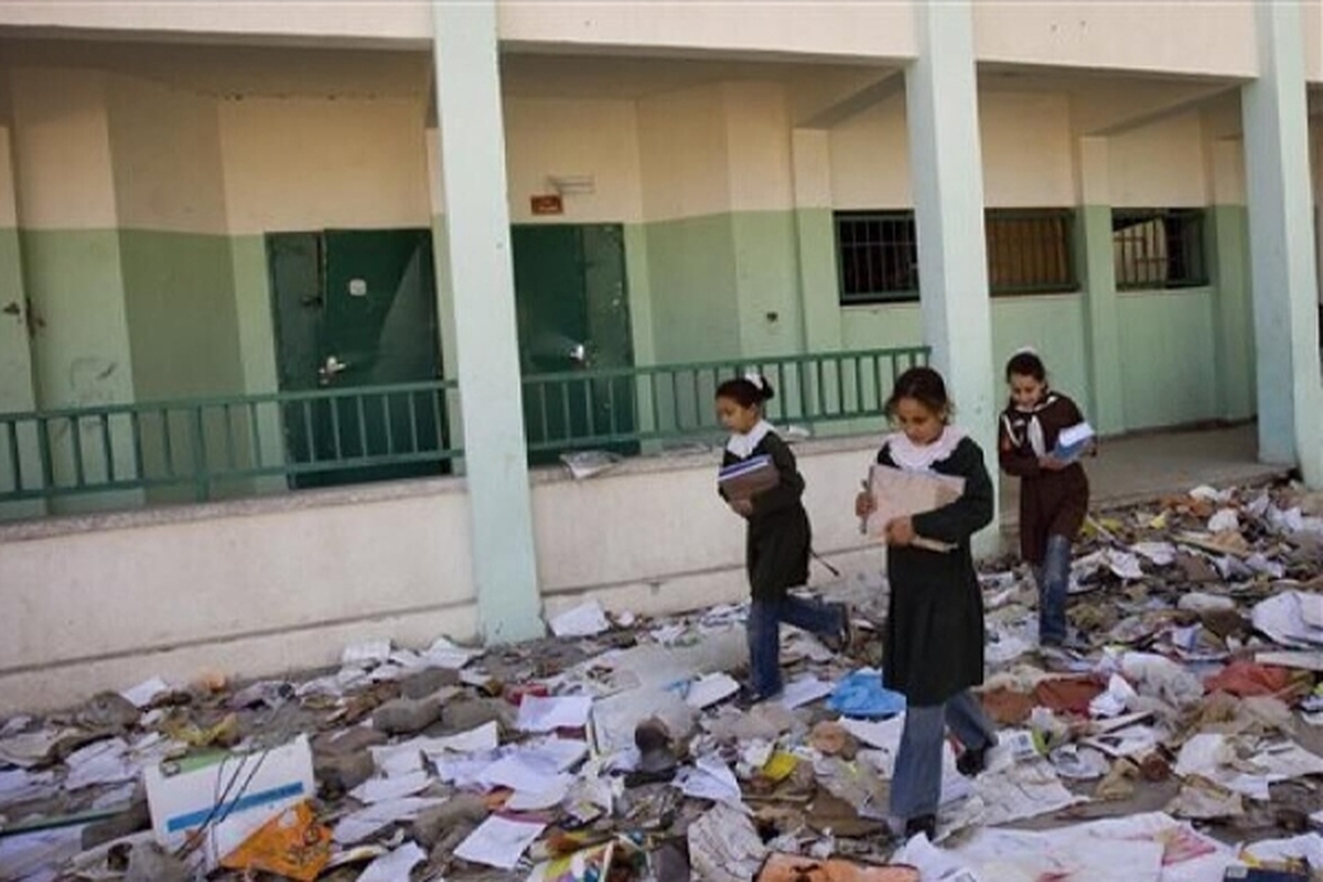شهادت ۳۵۰ معلم و هشت هزار دانش آموز در غزه