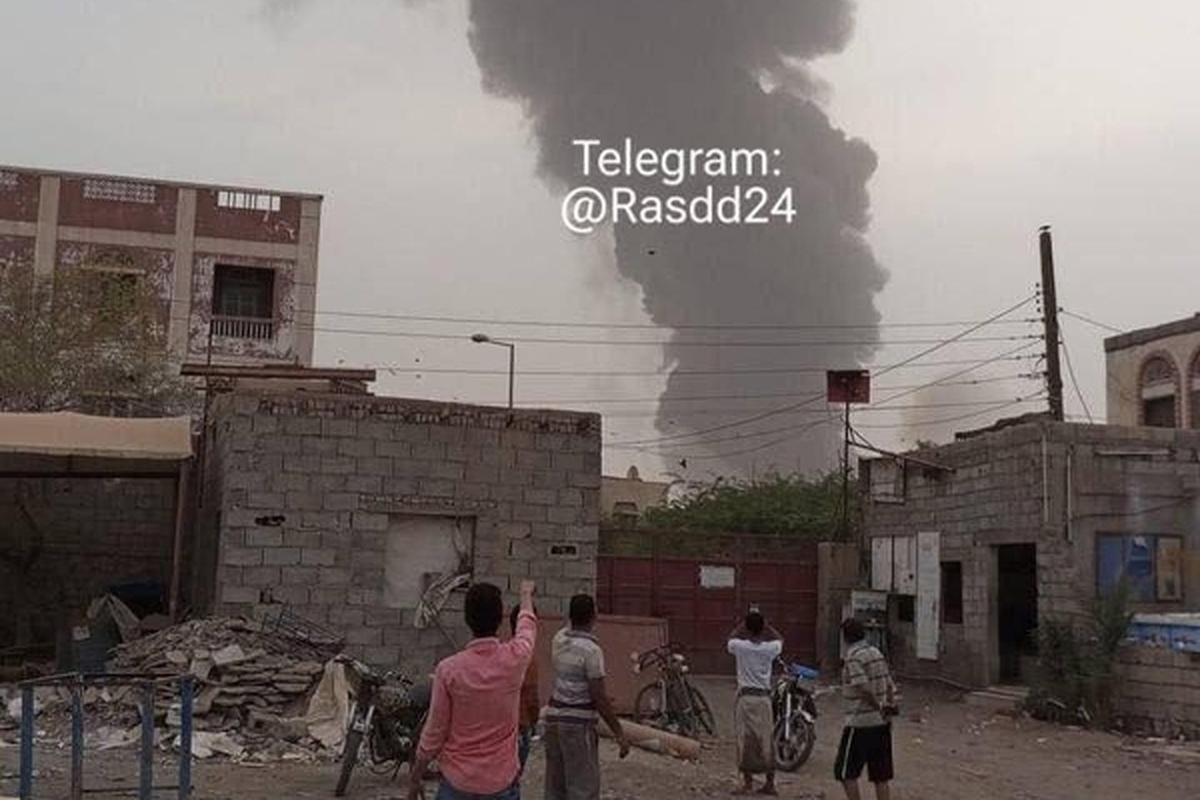 حمله اسرائیل به بندر الحدیده یمن + فیلم و عکس (۳۰ تیر ۱۴۰۳)