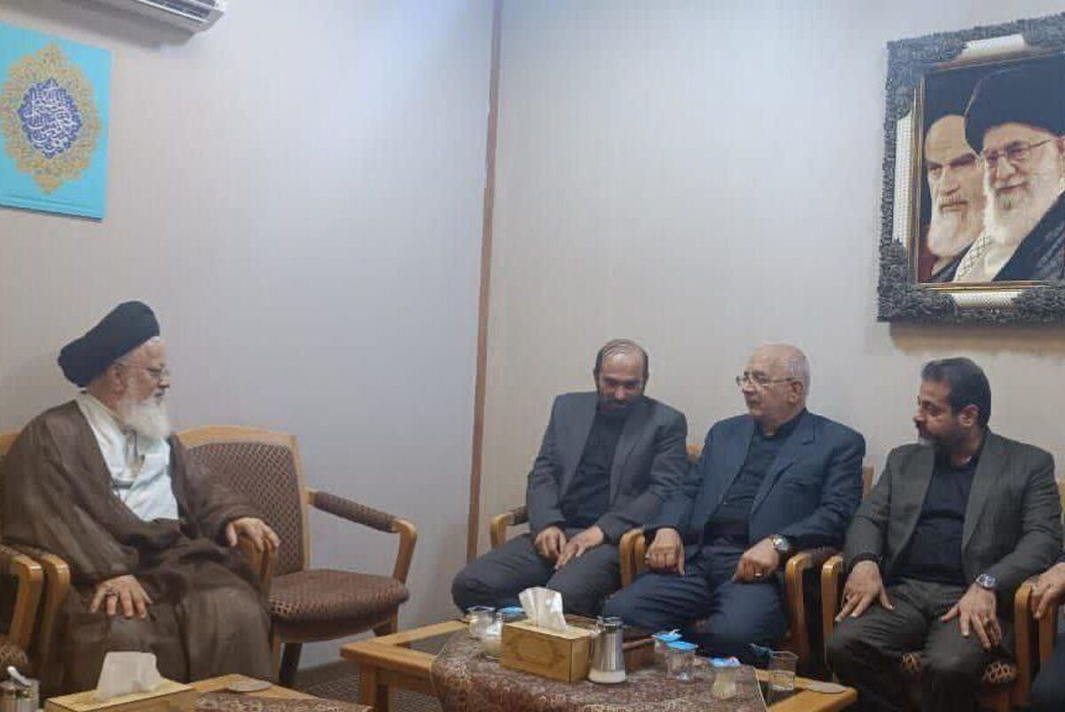 دیدار هیئت عالی شهرداری مشهد با نماینده مقام معظم رهبری در کشور عراق