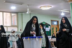 حال‌وهوای مردم مناطق مختلف مشهد در پای صندوق‌های رأی انتخابات چهاردهمین دوره ریاست‌جمهوری + فیلم