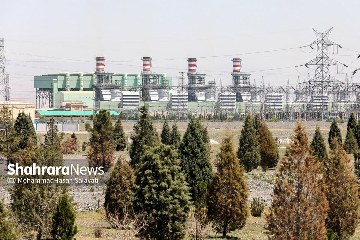 افزایش مازوت سوزی با کاهش گاز تحویلی به نیروگاه توس مشهد