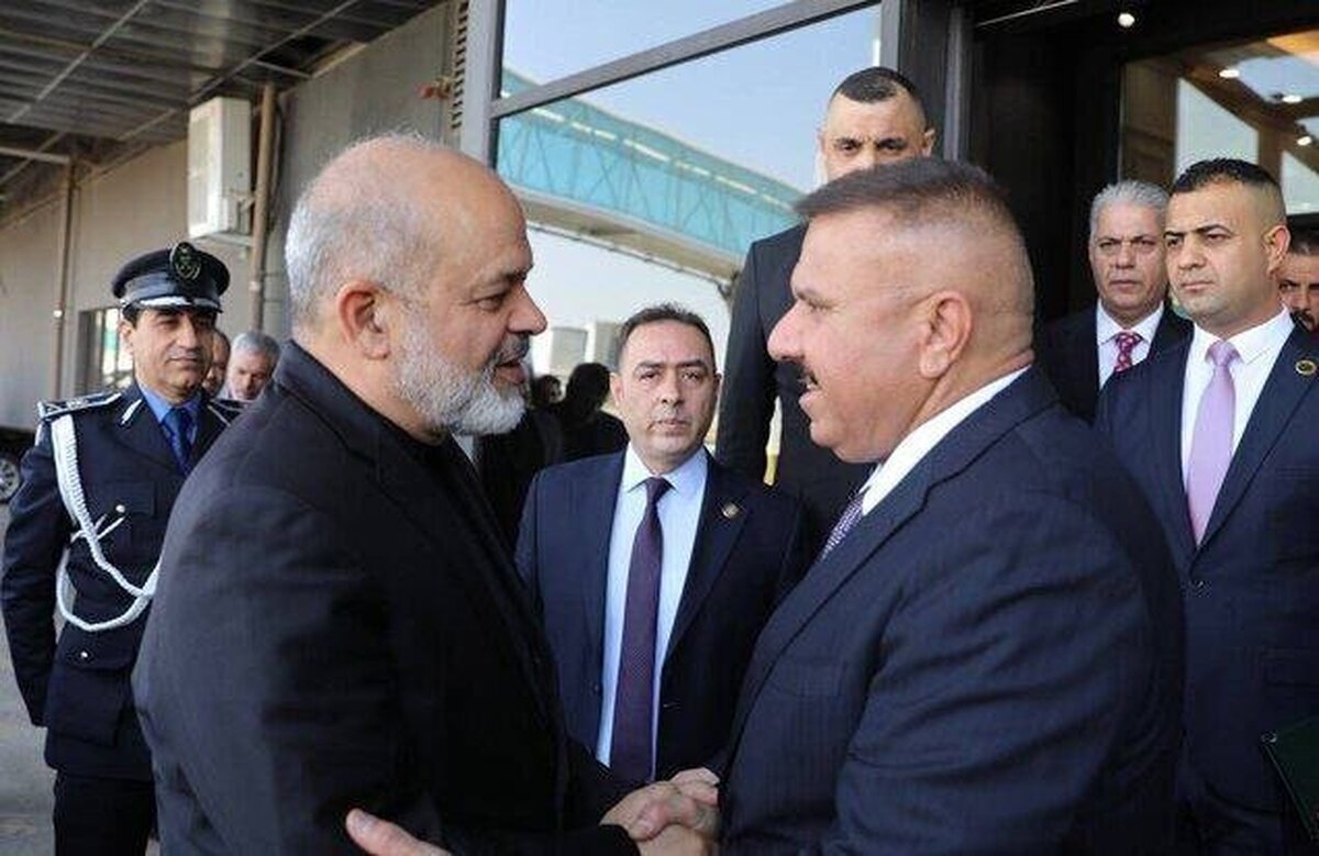 وزیر کشور برای شرکت در کنفرانس مواد مخدر وارد عراق شد