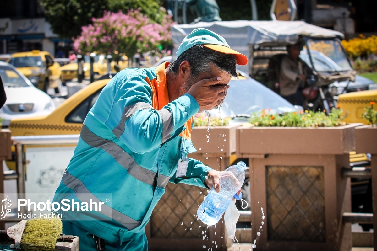 پیش‌بینی هواشناسی مشهد و خراسان‌رضوی (پنجشنبه، ١١ مرداد ١۴٠٣) | ماندگاری هوای گرم تا اواسط هفته آینده