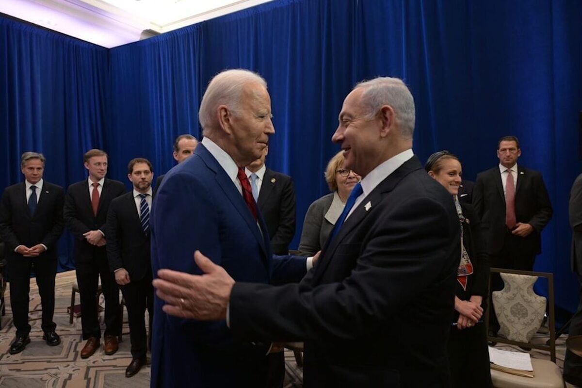 گفتگوی بایدن و نتانیاهو درباره استقرار نظامی جدید برای دفاع از تل‌آویو