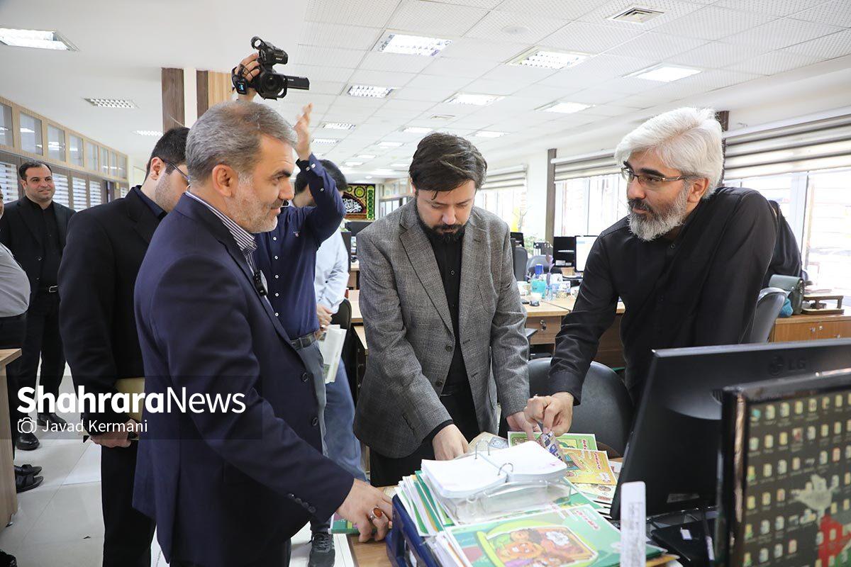 بازدید رئیس مجمع نمایندگان استان خراسان رضوی در مجلس از موسسه فرهنگی شهرآرا