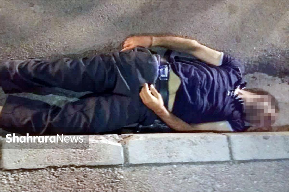 کشف جسد دست بسته کنار خیابان شفا مشهد